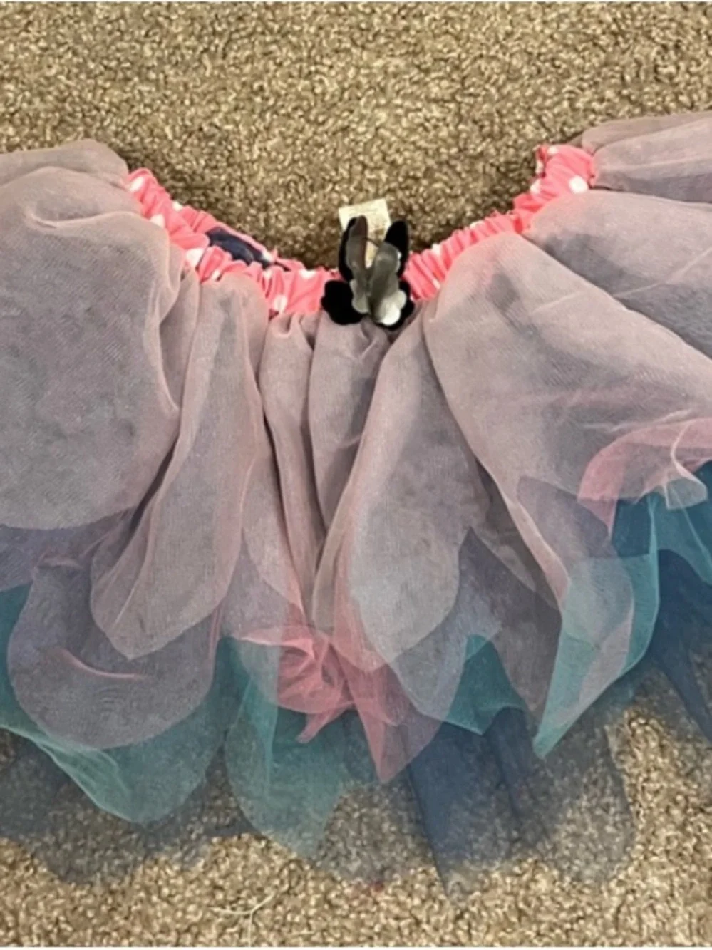 Matilda Jane Pink Teal Chevron Butterfly Wings and Skirt